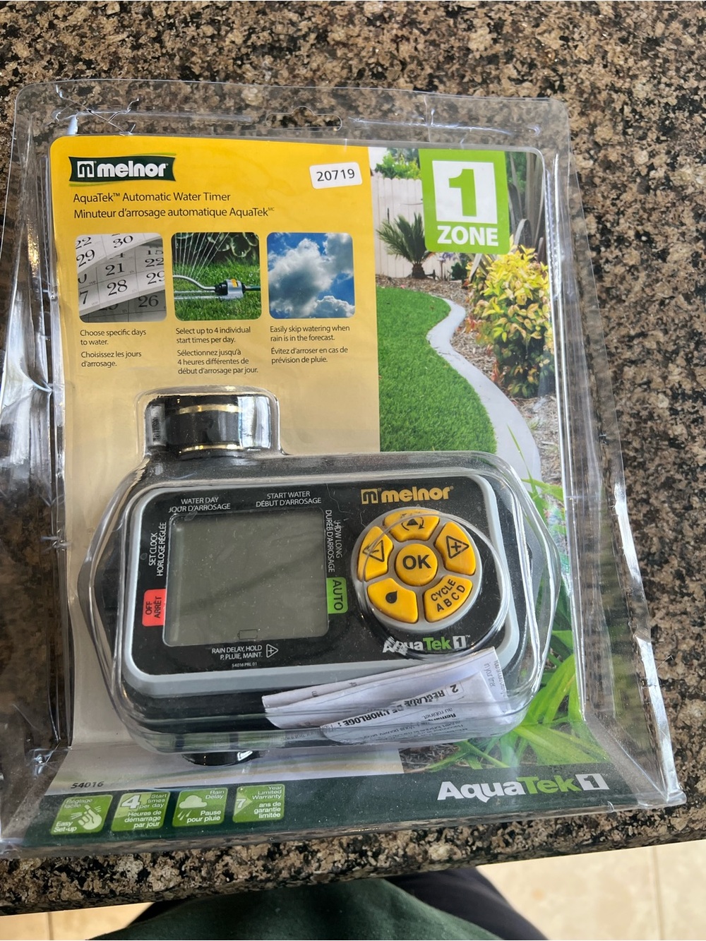 Melnor AquaTek II 1-Zone Automatic Water Timer